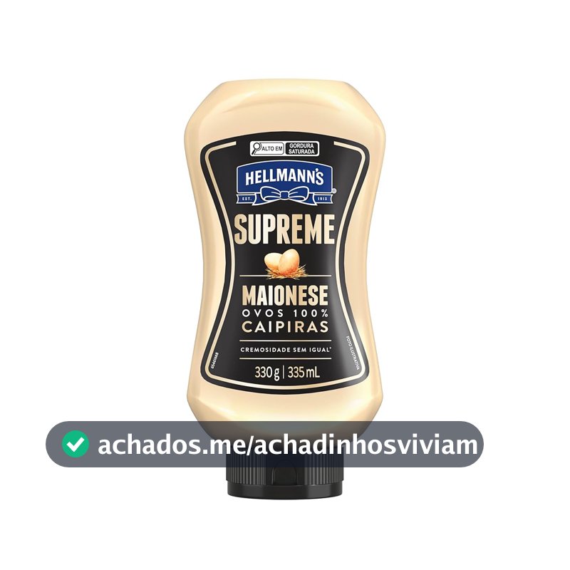 Hellmann's Maionese Supreme 330G