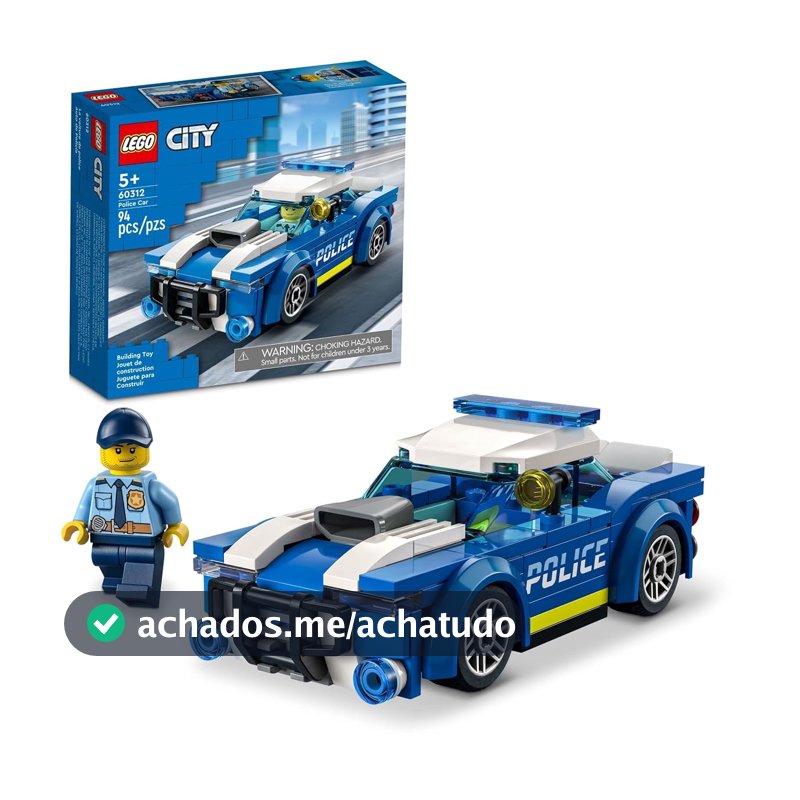 LEGO City Carro da Polícia 60312 (94 Peças)