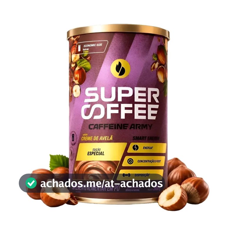 Supercoffee Café Funcional em Pó 380g Creme De Avelã