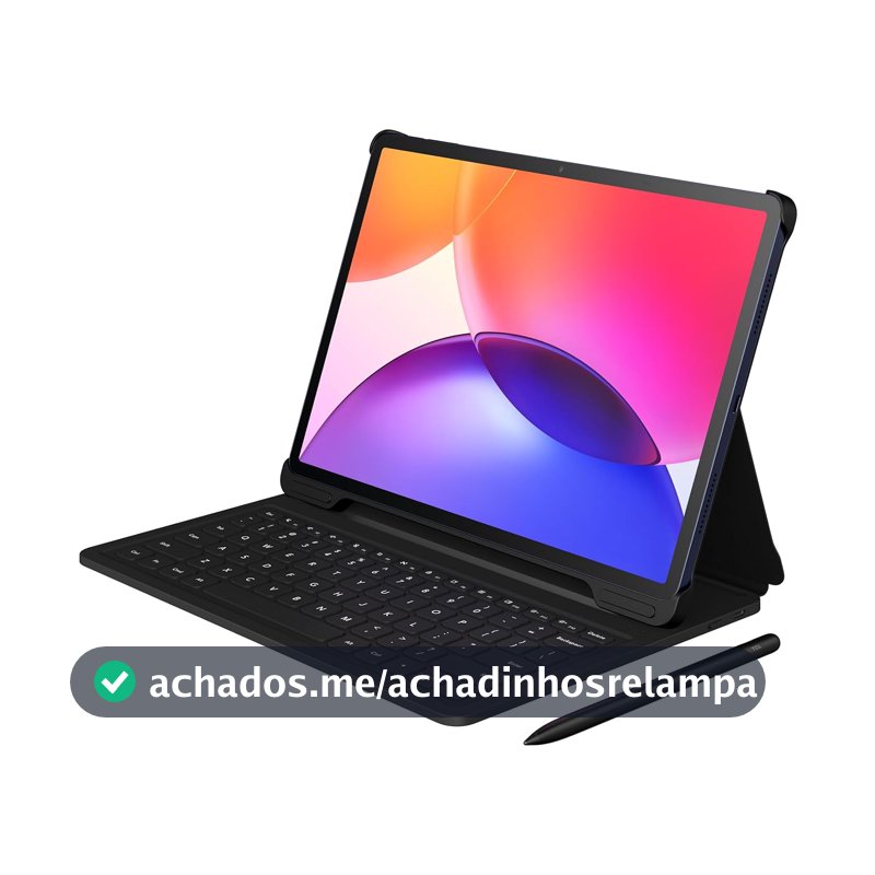 Tablet TCL A1 Plus 128GB, 16GB RAM (6GB + 10GB), Tela 12.2" 2.4K 120Hz, Bateria 8000mAh, Android 16, Snapdragon - Com Capa Teclado e Caneta T Pen