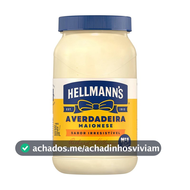 Maionese Tradicional Hellmann's, 500g