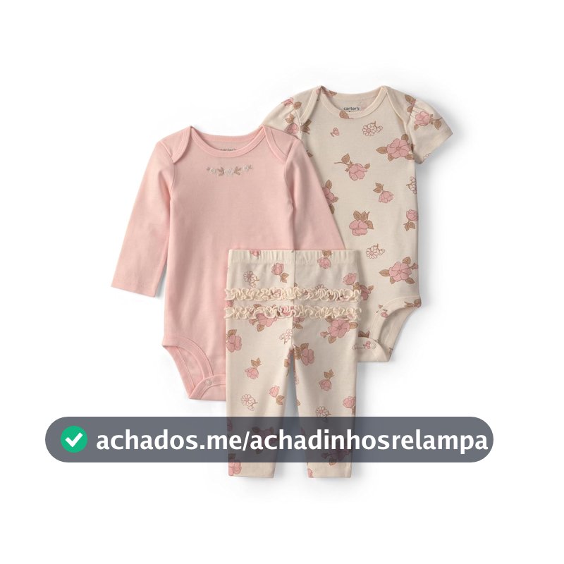 Conjunto de calça de 3 peças 3-piece Pant Set Carter'sMeninas