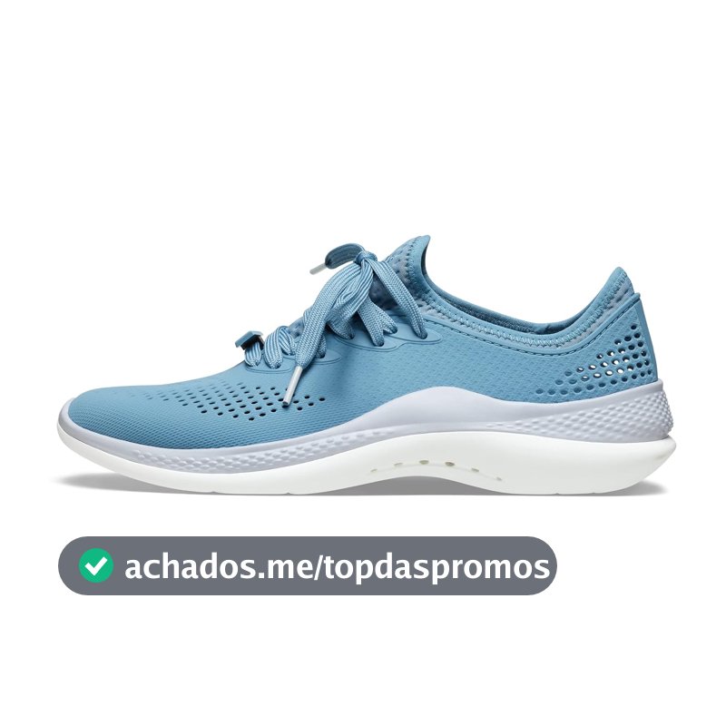 Tênis crocs literide 360 pacer black/slate grey