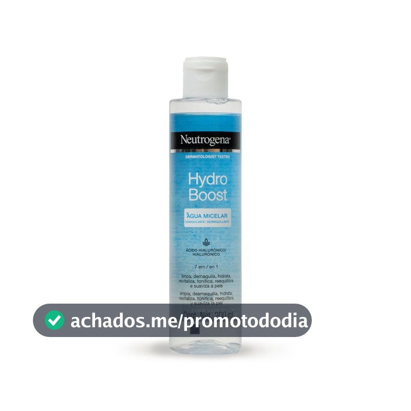 Água Micelar Demaquilante 7 em 1 Neutrogena Hydro Boost, 200ml