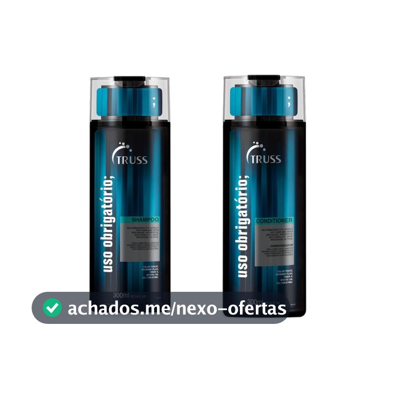 Kit Truss Uso Obrigatório Duo (Shampoo + Condicionador 300ml)