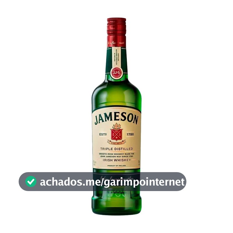 Jameson - Whiskey Irlandês, 750 ml