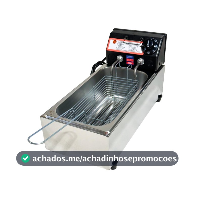 Fritadeira Elétrica Industrial Econômica Cuba 3L (110, Volts)