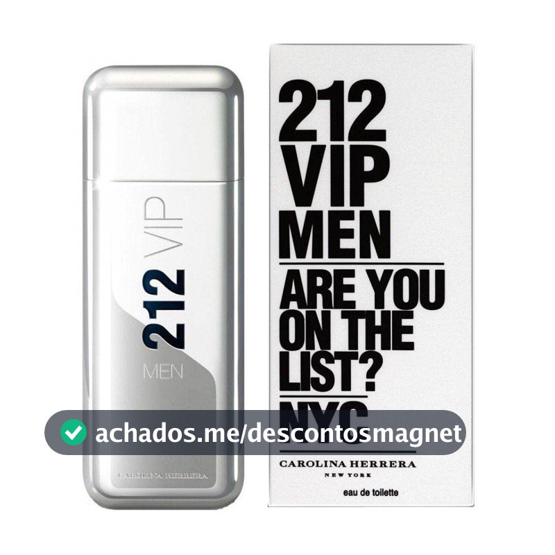 212 Vip Men Eau de Toilette 100ml Masculino