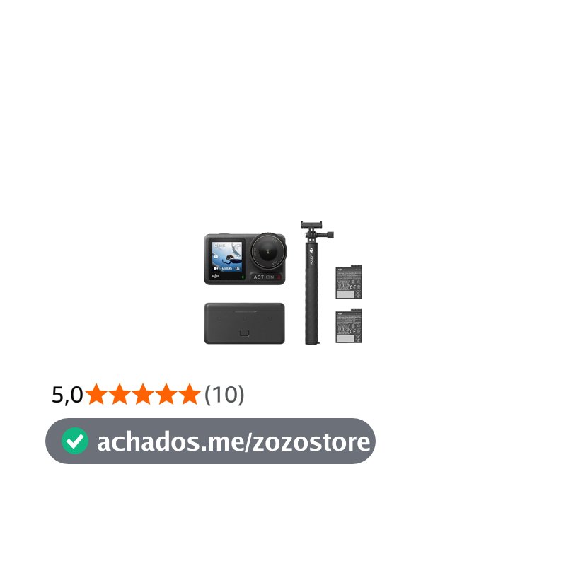 Câmera Osmo Action 4 Adventure Combo DJI - DJI208