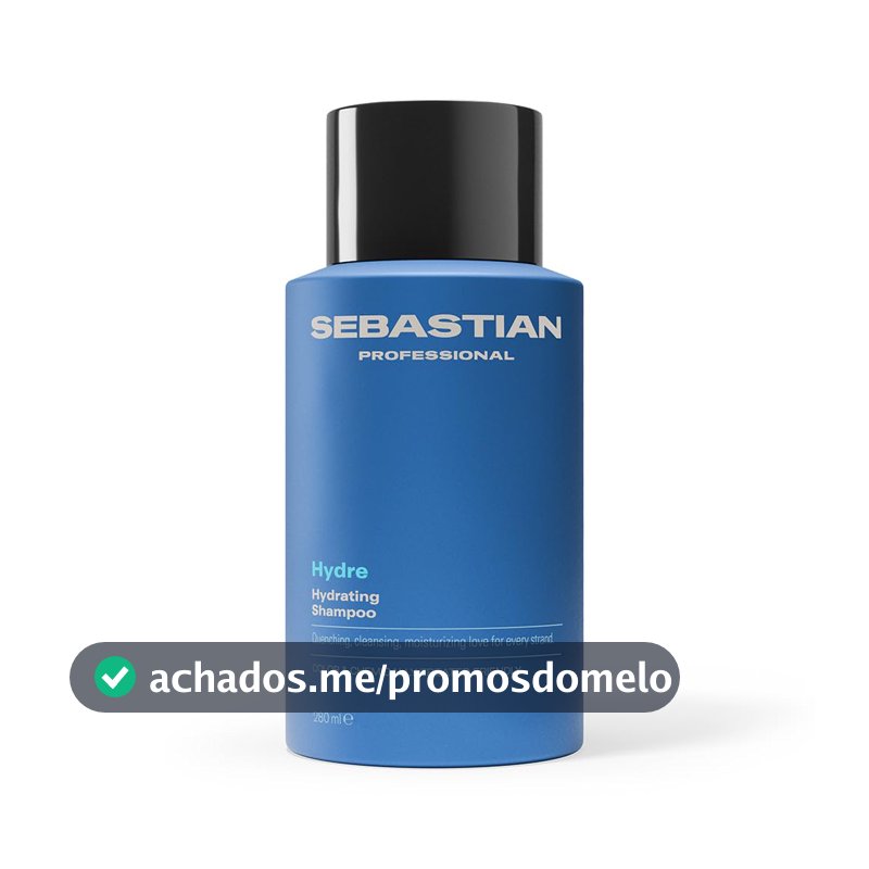 Sebastian Professional, Hydre, Shampoo de hidratação para cabelos ressecados e com frizz, 280ml