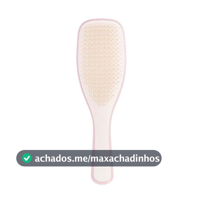 Tangle Teezer - Escova de cabelo desembaraçadora The Wet Detangler para texturas finas e frágeis. Ideal para o uso em cabelos molhados. Cor: Rosa