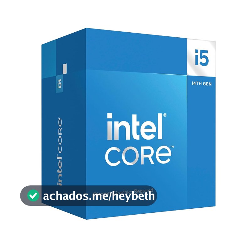 Processador Intel Core i5-14400F LGA 1700 BX8071514400F