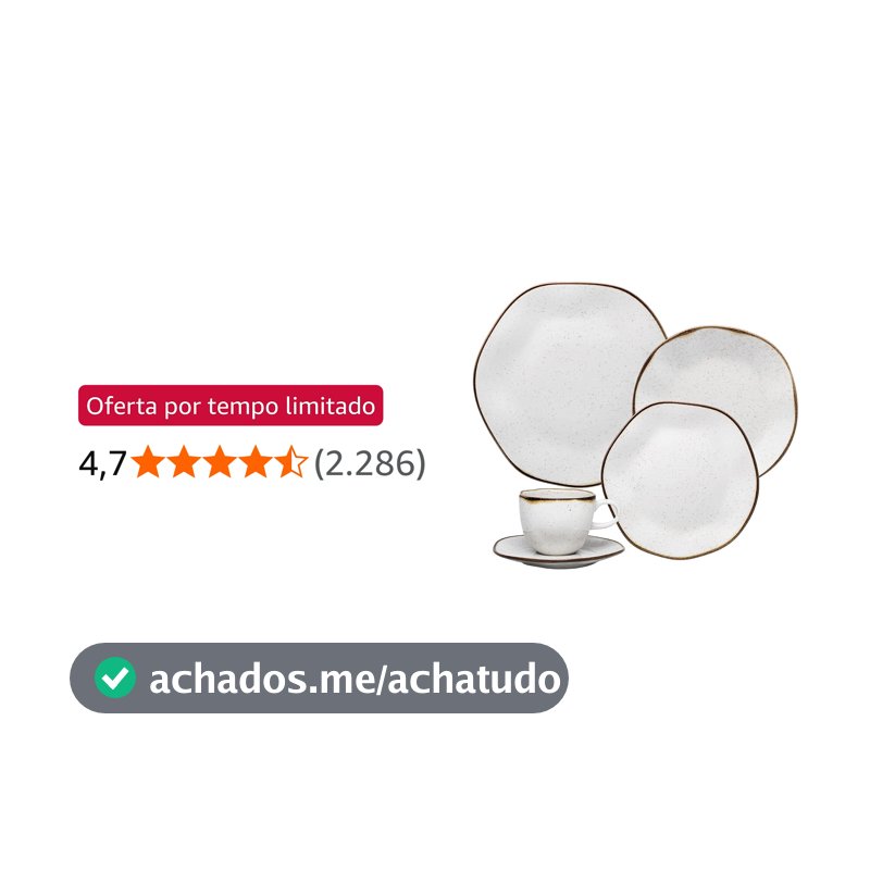 Oxford Aparelho De Jantar 20 Peças Ryo Maresia