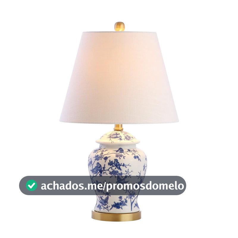 JONATHAN Y Penelope Candeeiro de mesa LED de 55,88 cm, frasco de gengibre