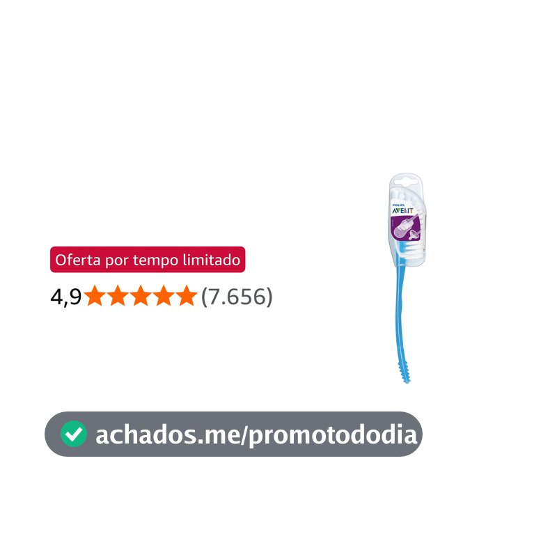 Escova de Limpeza de Mamadeiras e Bicos Philips Avent 145/06 Azul