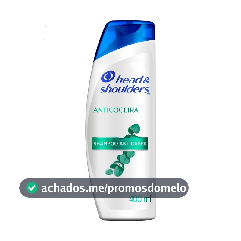 Head & Shoulders Shampoo Anticaspa Anticoceira 400 ml