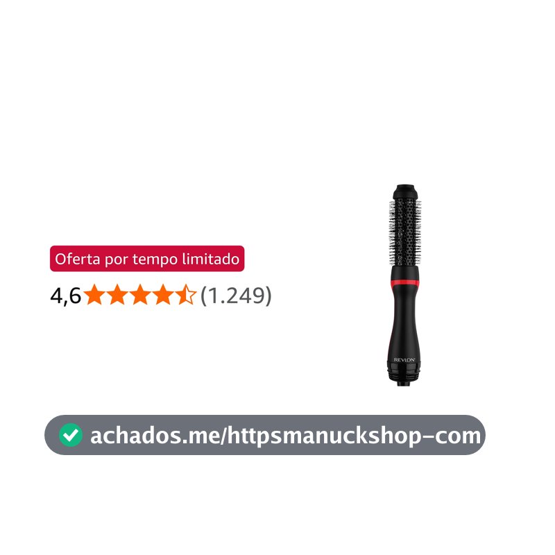 Escova Secadora Alisadora Revlon Root Booster (127)