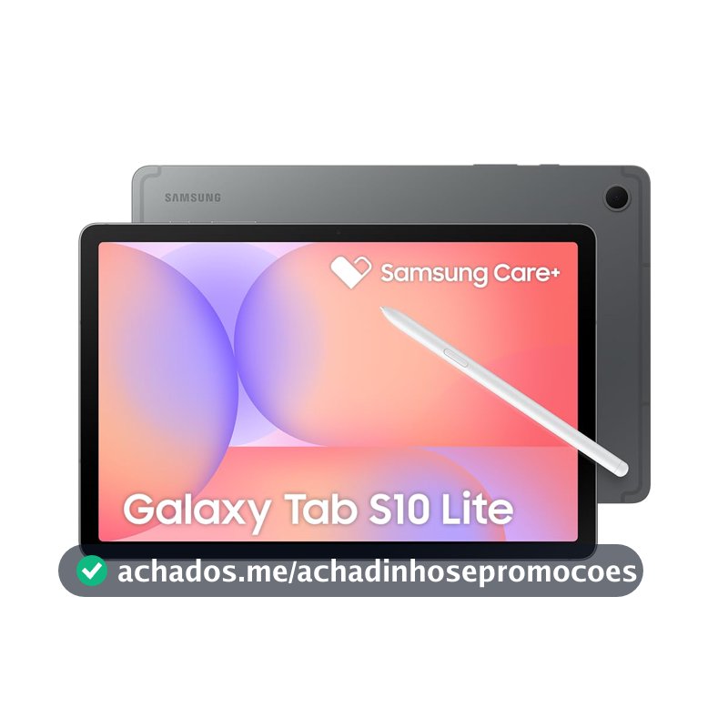 Galaxy Tab S10 Lite, 128GB, Tela 10.9"