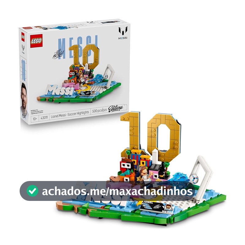 LEGO Editions Destaques do Futebol: Lionel Messi 43011 (500 Peças)