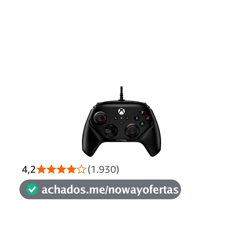 HyperX Clutch Gladiate – Wired Controller for Xbox One, Xbox Series X