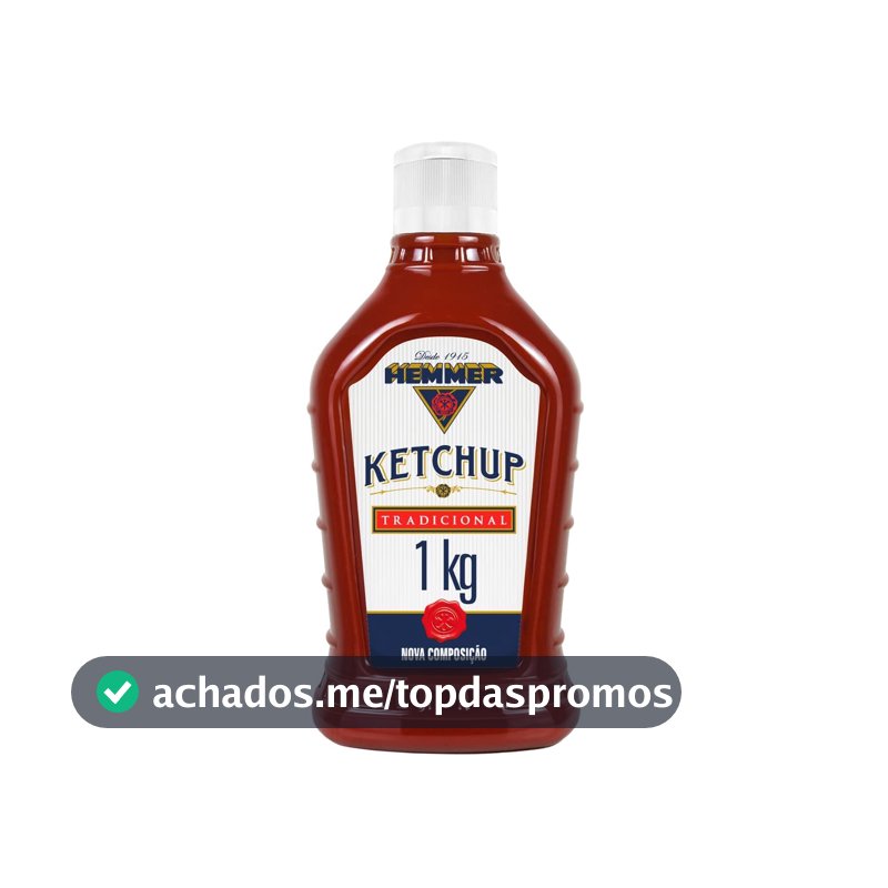 Hemmer Ketchup Tradicional Bisnaga 1kg