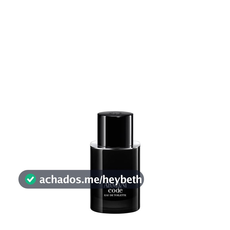 Armani Beauty, Armani Code Eau de Toilette, Giorgio Armani, Perfume Masculino Refilável, Fragrância Oriental Amadeirada com Notas de Tangerina Verde, Lavanda, Fava Tonka e Cedro