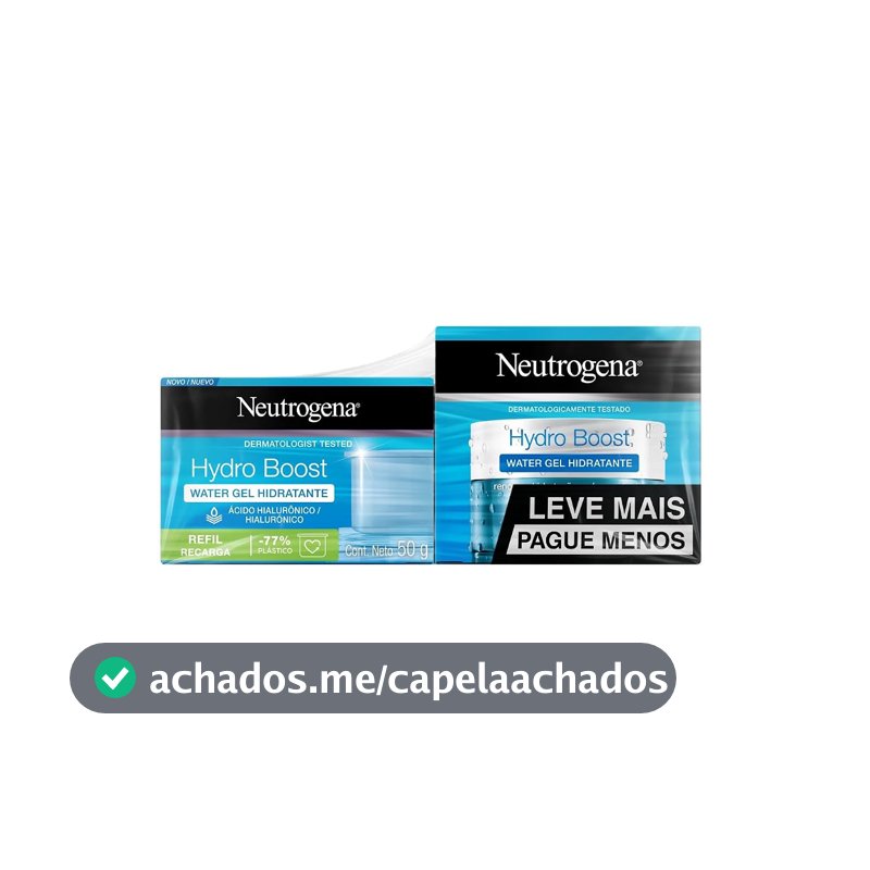 Hidratante Facial em Gel Neutrogena, 50g, Kit com 2 Unidades