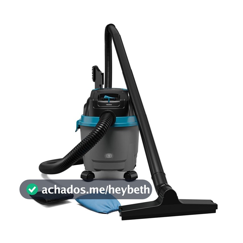 Aspirador de Pó e Água Philco PAS08A Função sopro 6,2L 1500W 220V