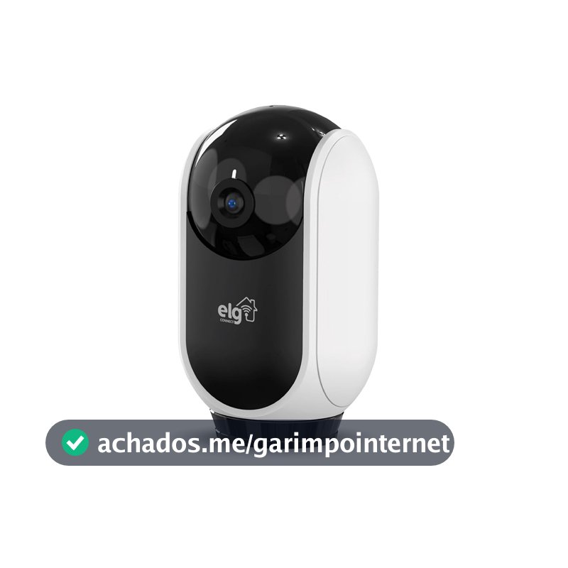 ELG Câmera Robô Wi-Fi Full HD 360° com Rastreamento de Movimento