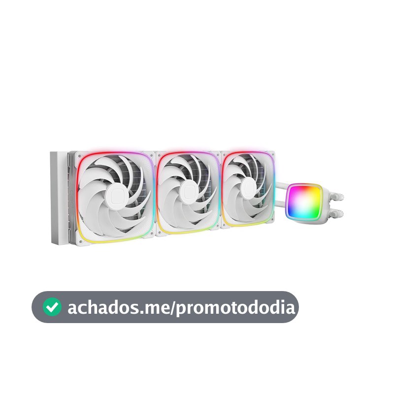 Water Cooler Geometric Future Eskimo Pro 42 RGB Branco