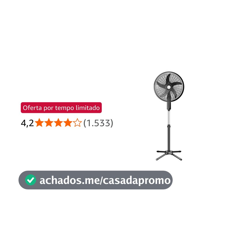 HEPTA WORLD Ventilador de Coluna, Resfriamento, Silencioso, Design Slim para Casa Escritório (PRETO, 110V, 101)