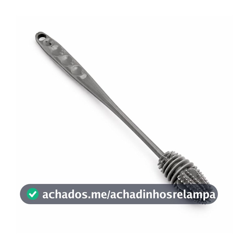 Escova de Silicone com Cabo Longo para Garrafas e Mamadeiras, Flexível, Higiênica, Não Risca, Alta Durabilidade