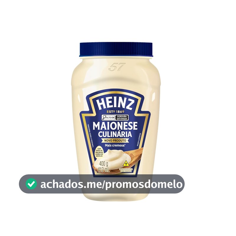 Heinz Maionese Tradicional 400G