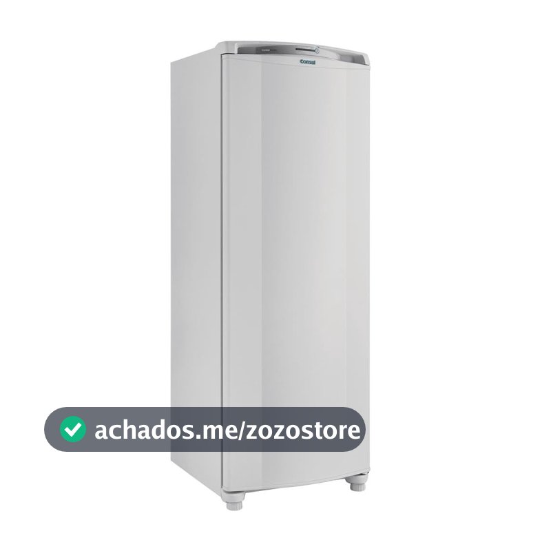 Geladeira Consul Frost Free 342 litros Branca com Gavetão Hortifruti - CRB39AB 220V
