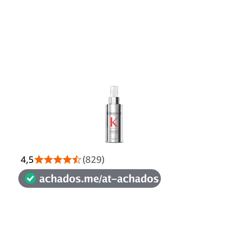 Kérastase Sérum Première Filler Fondamental, Todos os tipos de cabelos danificados, Reparador antifrizz, Nutrição profunda, Peptídeo, Glicina, 90ml