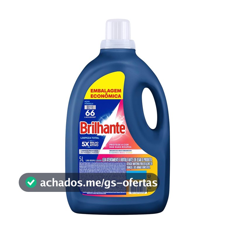 Sabão Liquido Brilhante 5L