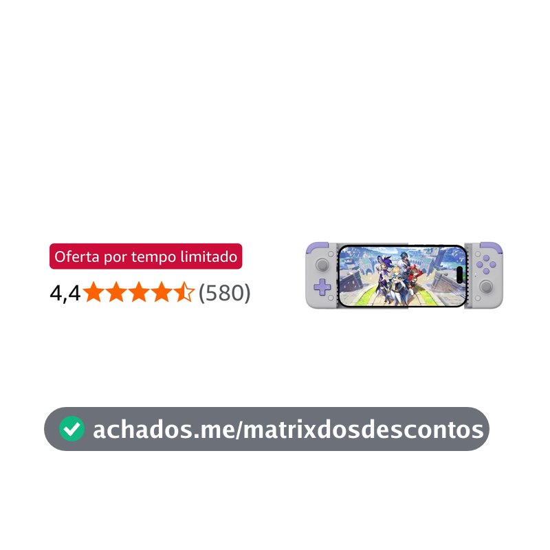 GameSir X2s Type-C Controlador de jogos móvel para Android e iPhone Série 15 (USB-C)