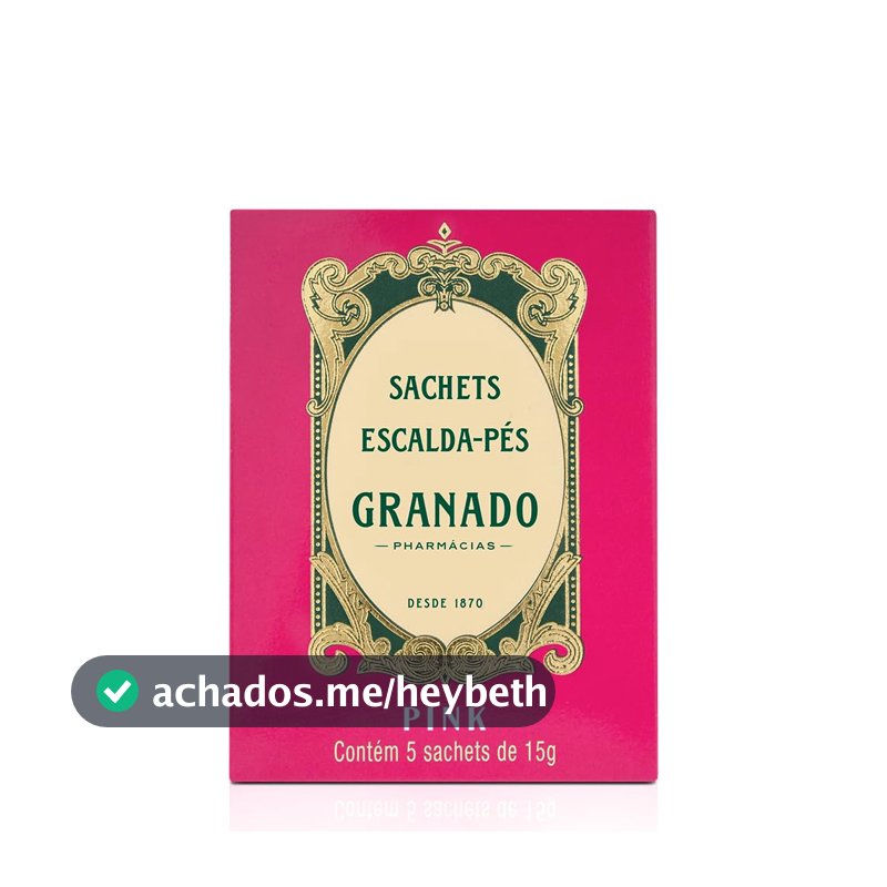 Sachê para Escalda-Pés Granado, 60g