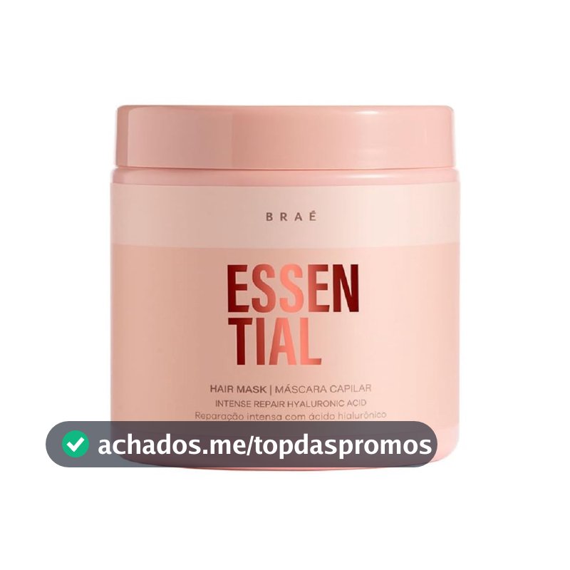 Máscara Capilar Condicionante Braé Essential, 500g