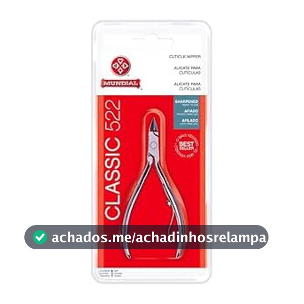 Mundial Alicate Cuticula Classic 522-C 1Pc