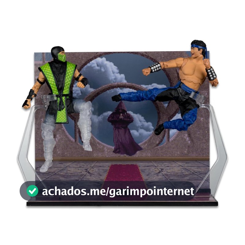 Liu Kang vs Reptile – Mortal Kombat Klassics – 2PK – McFarlane
