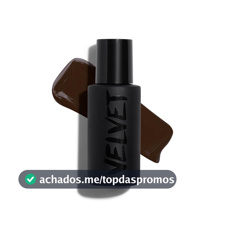 Base Contém1g Velvet Segunda Pele, Cor 350, 30ml