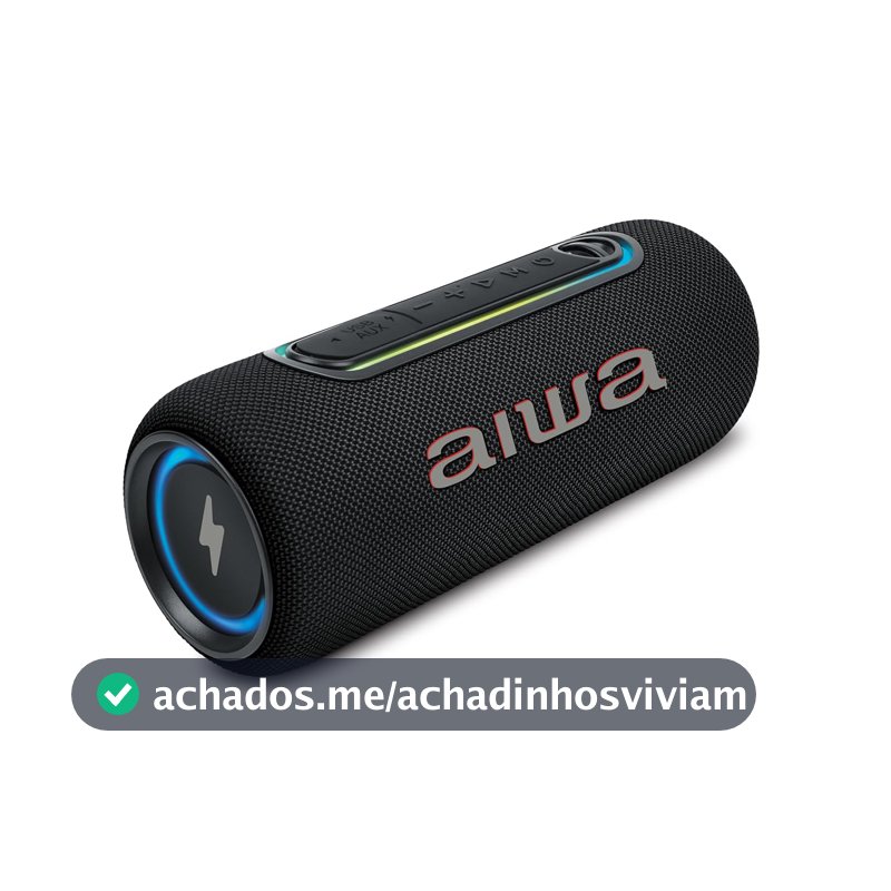 Caixa de Som Speaker AIWA SP-05-LB 30W Bluetooth IPX5