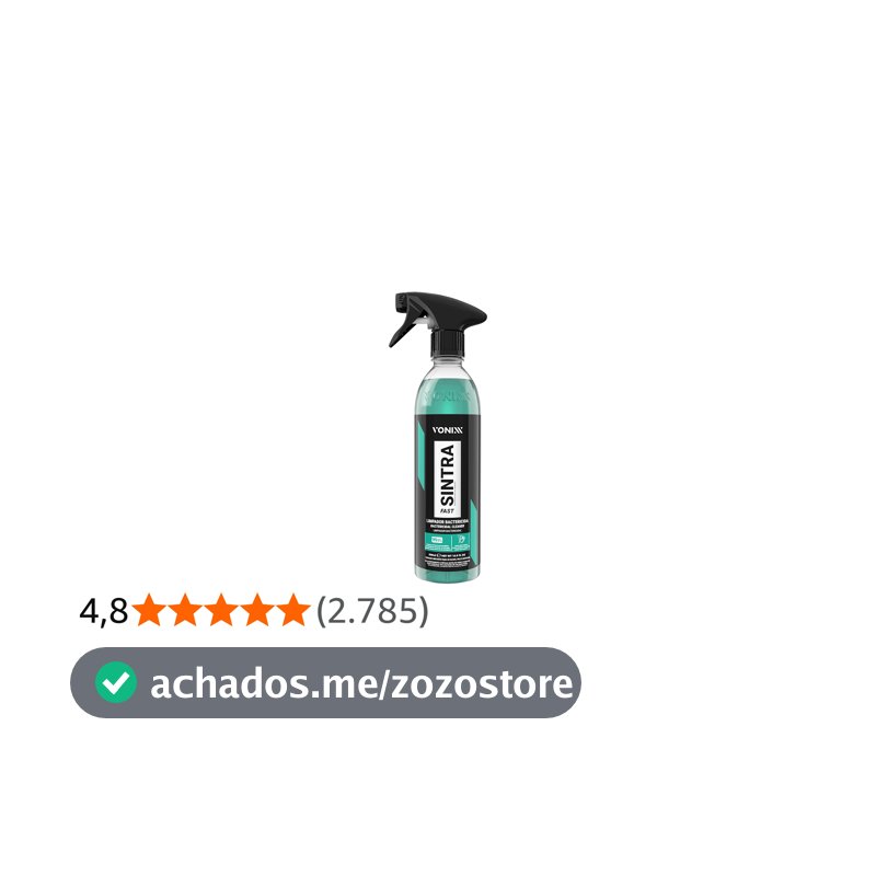 Vonixx SINTRA FAST - Multilimpador flotador universal, bactericida e germicida de pH balanceado, 500ML