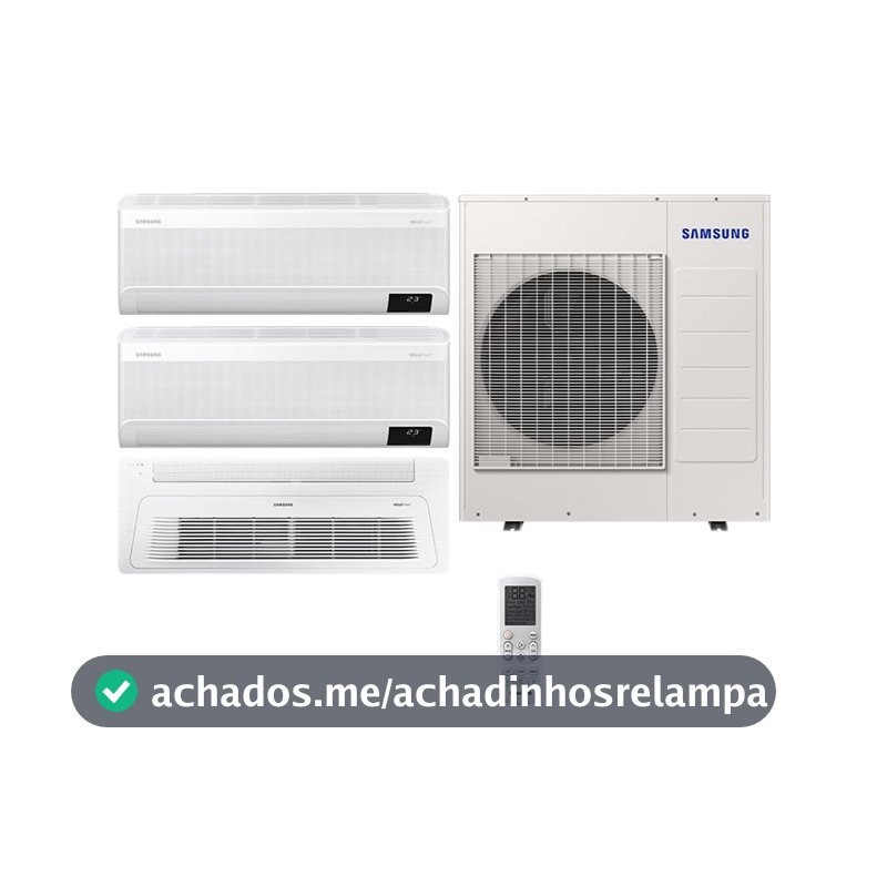 Samsung Combo Tri-Split WindFree 34.000 BTUs (2x 9000 HW+ 1x 24000)