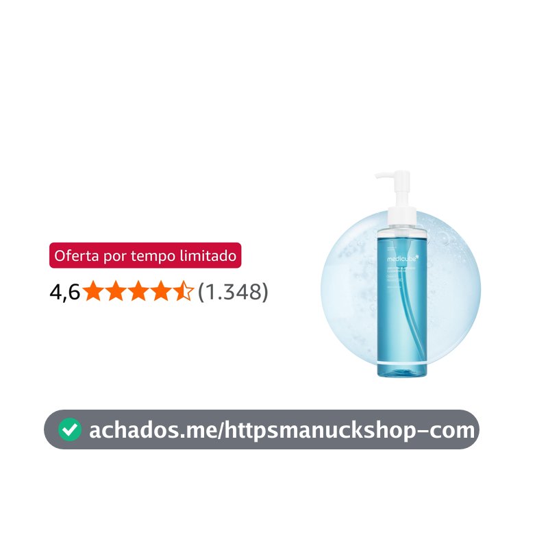 medicube Óleo de Limpeza Zero Poro Cravo Preto