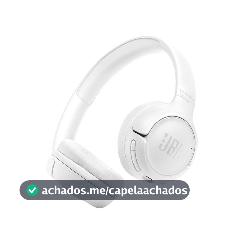 JBL, Fone de Ouvido Bluetooth Over-Ear, Tune 530BT, Sem Fio, Até 76 Horas de Bateria - Branco