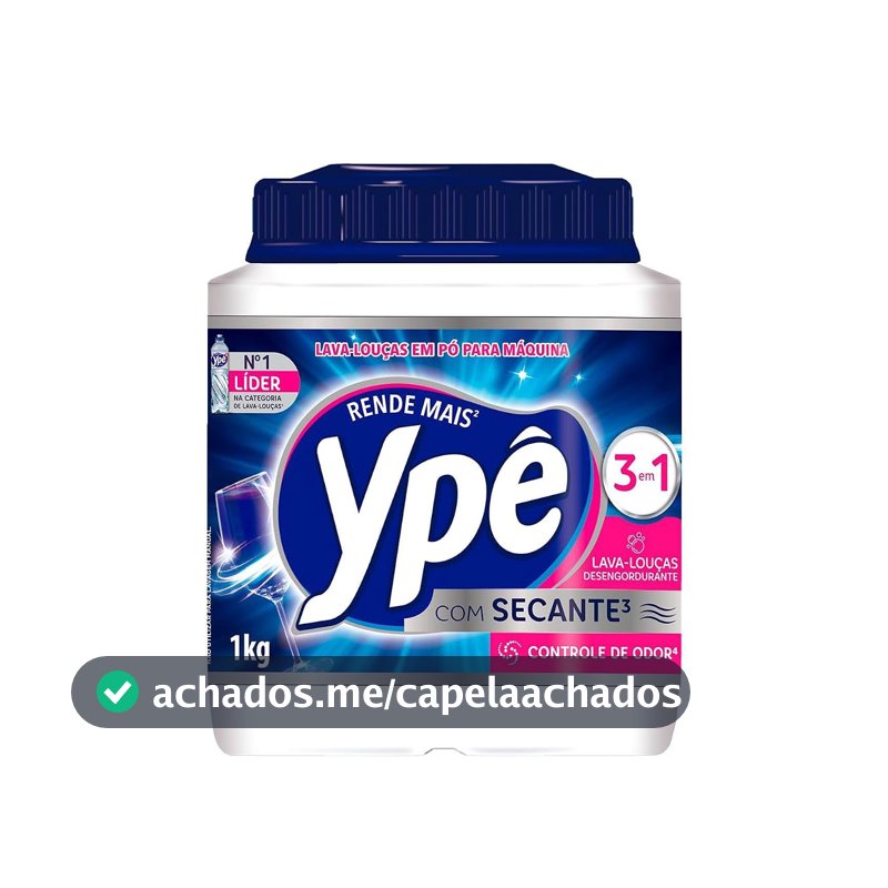 Ypê Detergente em Pó para Máquina 1Kg