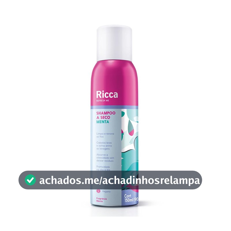 Ricca Shampoo A Seco Menta 150ml