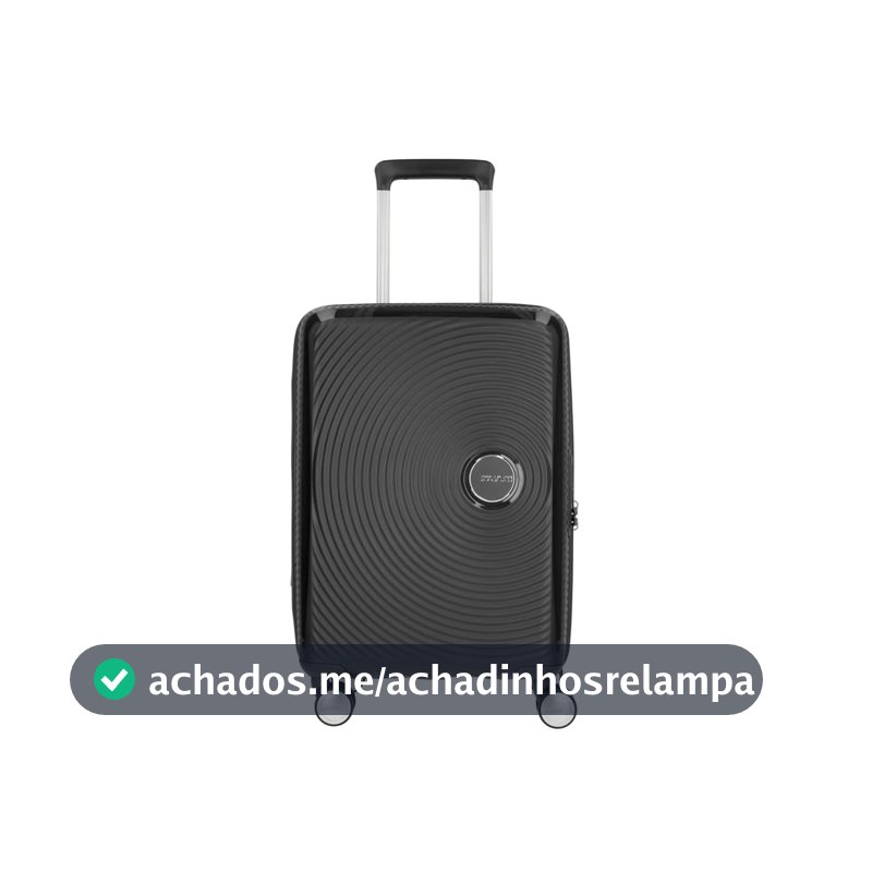 American Tourister Mala de Viagem Curio Preta Pequena